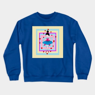 ballerina's ballet Crewneck Sweatshirt